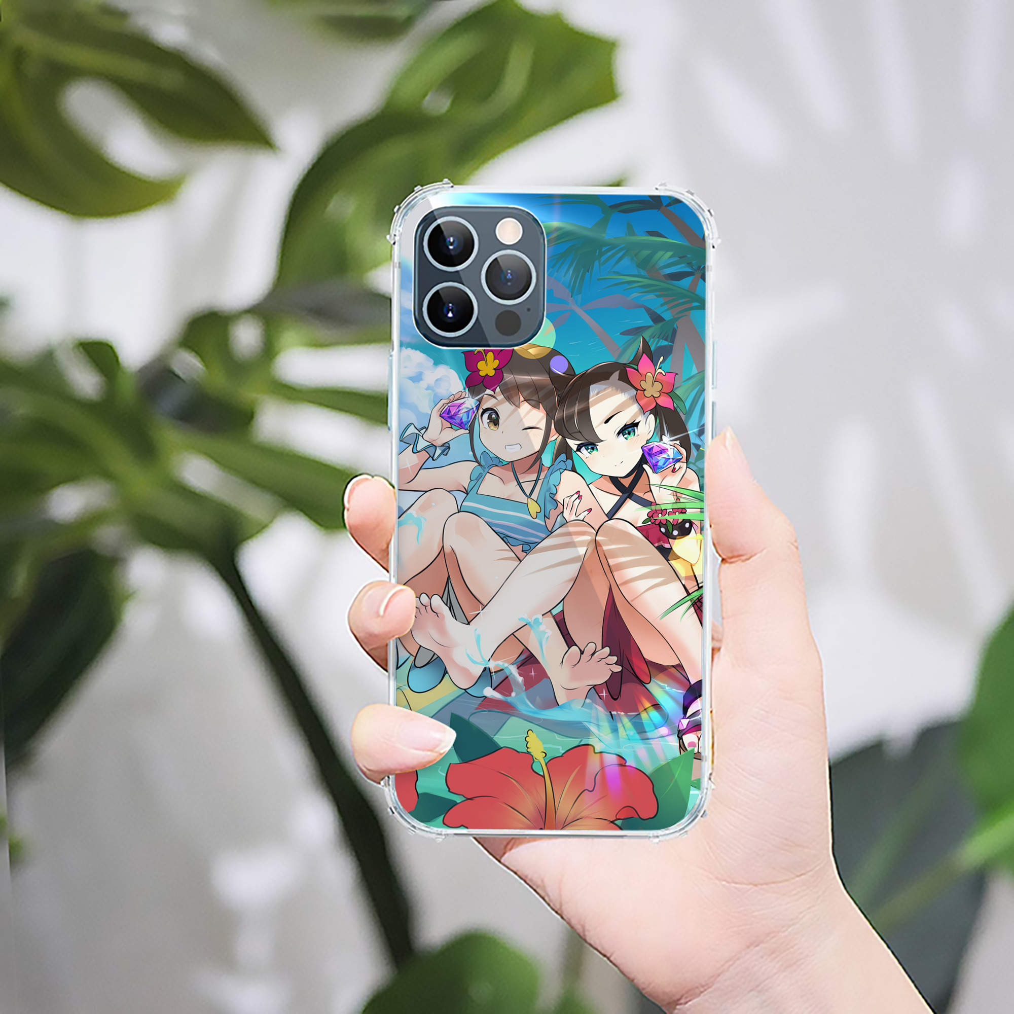 （画像用） ポケットモンスター Pokémon 【iPhone 12シリーズ対応】透明スマホケース（クリアソフトケース）